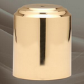 Full Round Bronze Base - 3" (Gold)